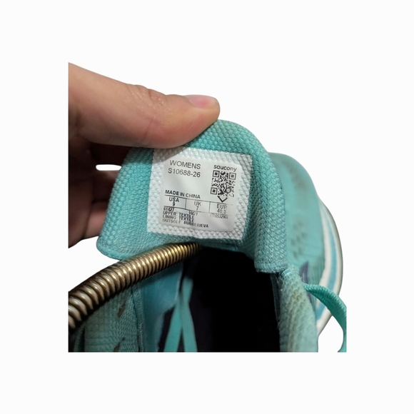 Saucony Women's Teal Running Shoes - Picture 8 of 8